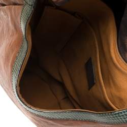 Pre Owned Louis Vuitton Masala Monogram Limited Edition Epices Kalahari Hobo GM