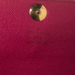 مملوكة مسبقًا محفظة لوي فيتون سارة كانفاس مونوغرام أسود متعدد الألوان