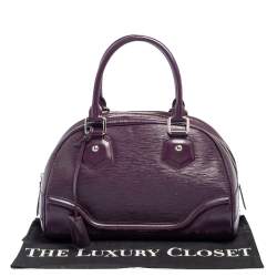 مملوكة مسبقًا Louis Vuitton Cassis Epi Leather Montaigne PM Bag