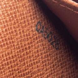 Pre Owned محفظة لوي فيتون سارا كانفاس مقوى مونوغرامي