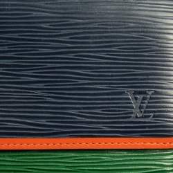 Pre Owned Louis Vuitton Tri Color Epi Leather Flore Wallet