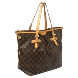 مملوكة مسبقًا حقيبة لوى فيتون باليرمو كانفاس مونوغرامى GM