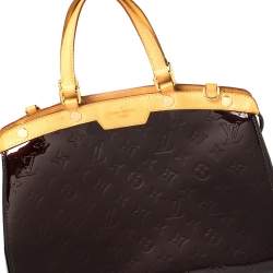 مملوكة مسبقًا Louis Vuitton Amarante Monogram Vernis Brea MM Bag