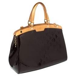 مملوكة مسبقًا Louis Vuitton Amarante Monogram Vernis Brea MM Bag
