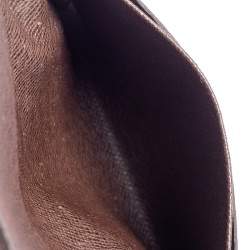 Pre Owned حافظة بطاقات بيزنس لوي فيتون كانفاس دامييه إيبين