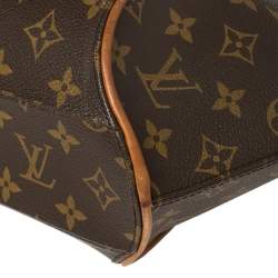 Pre Owned Louis Vuitton Monogram Canvas and Leather Ellipse PM Bag