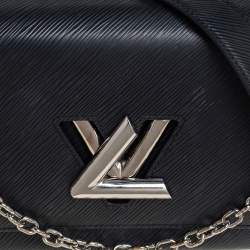 مملوكة مسبقًا Louis Vuitton Black Epi Leather Twist MM Bag