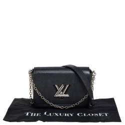 مملوكة مسبقًا Louis Vuitton Black Epi Leather Twist MM Bag