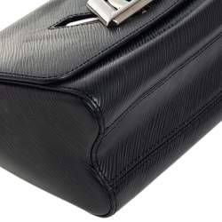 مملوكة مسبقًا Louis Vuitton Black Epi Leather Twist MM Bag