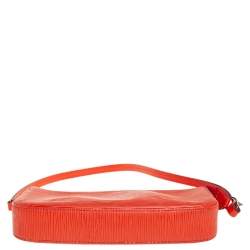 Pre Owned  حقيبة إكسسوارات صغيرة لوي فيتون جلد إيبي بيمينت NM