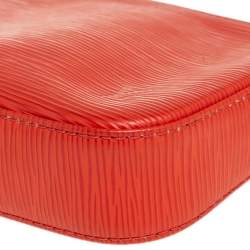 Pre Owned  حقيبة إكسسوارات صغيرة لوي فيتون جلد إيبي بيمينت NM