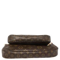 مملوكة مسبقًا حقيبة إكسسوارات صغيرة لوي فيتون روز كلير كانفاس مونوغرامي 