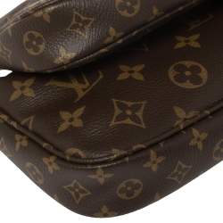 مملوكة مسبقًا حقيبة إكسسوارات صغيرة لوي فيتون روز كلير كانفاس مونوغرامي 