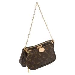 مملوكة مسبقًا حقيبة إكسسوارات صغيرة لوي فيتون روز كلير كانفاس مونوغرامي 