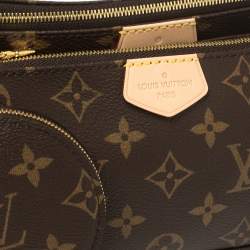 مملوكة مسبقًا حقيبة إكسسوارات صغيرة لوي فيتون روز كلير كانفاس مونوغرامي 