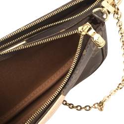 مملوكة مسبقًا حقيبة إكسسوارات صغيرة لوي فيتون روز كلير كانفاس مونوغرامي 