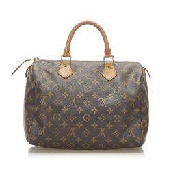 Pre Owned Louis Vuitton Monogram Canvas Speedy 30 Bag