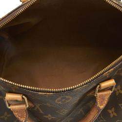Pre Owned Louis Vuitton Monogram Canvas Speedy 30 Bag