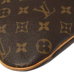 Pre Owned Louis Vuitton Monogram Canvas Pochette Bosphore Messenger Bag
