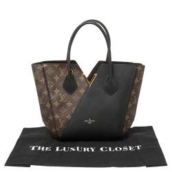 مملوكة مسبقًا Louis Vuitton Black Monogram Canvas and Leather Kimono PM Bag