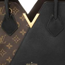 مملوكة مسبقًا Louis Vuitton Black Monogram Canvas and Leather Kimono PM Bag