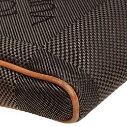 Pre Owned Louis Vuitton Terre Damier Geant Canvas Mini Citadin Messenger Bag