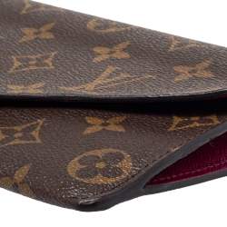 مملوكة مسبقًا Louis Vuitton Fuchsia Monogram Canvas Jeanne Wallet