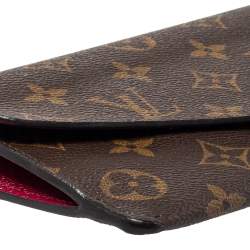 مملوكة مسبقًا Louis Vuitton Fuchsia Monogram Canvas Jeanne Wallet