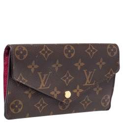 مملوكة مسبقًا Louis Vuitton Fuchsia Monogram Canvas Jeanne Wallet
