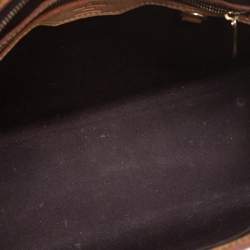 Pre Owned Louis Vuitton Amarante Monogram Vernis Brea MM Bag