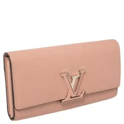 مملوكة مسب قًا Louis Vuitton Magnolia Taurillon Leather Capucines Wallet
