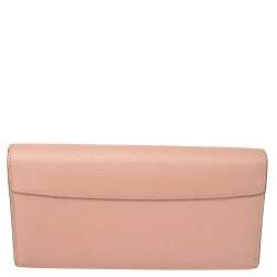 مملوكة مسبقًا Louis Vuitton Magnolia Taurillon Leather Capucines Wallet