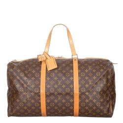 Pre Owned Louis Vuitton Monogram Canvas Sac Souple 55 Bag