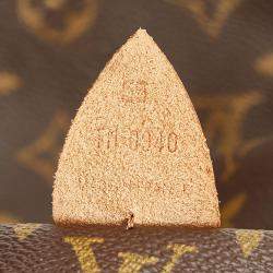 Pre Owned Louis Vuitton Monogram Canvas Sac Souple 55 Bag