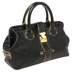 مملوكة مسبقًا Louis Vuitton Black Suhali Leather Lingenieux PM Bag