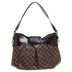 Pre Owned Louis Vuitton Damier Ebene Canvas Sistina MM Bag