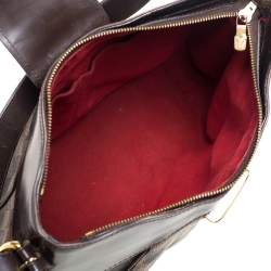 Pre Owned Louis Vuitton Damier Ebene Canvas Sistina MM Bag