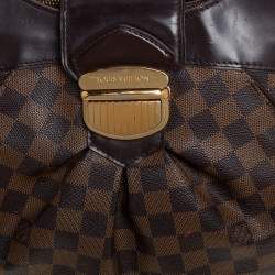 Pre Owned Louis Vuitton Damier Ebene Canvas Sistina MM Bag
