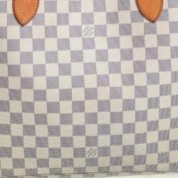 Louis Vuitton Damier Azur Canvas Neverfull MM Bag