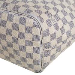 Louis Vuitton Damier Azur Canvas Neverfull MM Bag