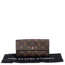 مملوكة مسبقًا Louis Vuitton Monogram Coated Canvas Sarah Wallet