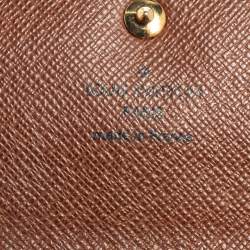 مملوكة مسبقًا Louis Vuitton Monogram Coated Canvas Sarah Wallet