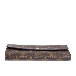 مملوكة مسبقًا Louis Vuitton Monogram Coated Canvas Sarah Wallet