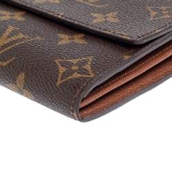 مملوكة مسبقًا Louis Vuitton Monogram Coated Canvas Sarah Wallet