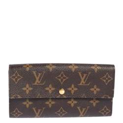 مملوكة مسبقًا Louis Vuitton Monogram Coated Canvas Sarah Wallet