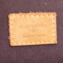Pre Owned Louis Vuitton Amarante Monogram Vernis Alma GM Bag