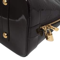 مملوكة مسبقًا Louis Vuitton Amarante Monogram Vernis Alma GM Bag