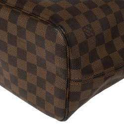 Louis Vuitton Damier Ebene Canvas Neverfull MM Bag