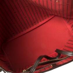 Louis Vuitton Damier Ebene Canvas Neverfull MM Bag
