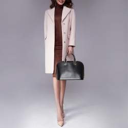 مملوكة مسبقًا Louis Vuitton Black Epi Leather Alma PM Bag